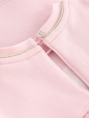 Baker by Ted Baker rožnata tila Back pulover obleka - Slika 8 iz 9