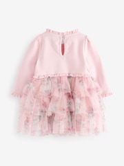 Baker by Ted Baker Pink Wrap Tulle Dress - Image 5 of 7