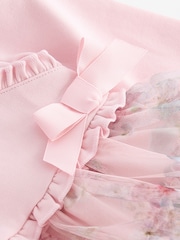 Baker by Ted Baker Pink Wrap Tulle Dress - Image 6 of 7