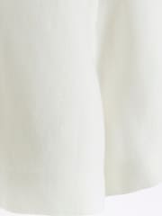 River Island White Button Front Shorts - Image 5 of 5