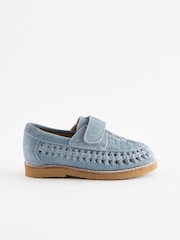 Blue Woven Loafers - Image 2 of 5