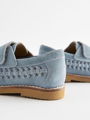 Blue Woven Loafers - Image 4 of 5
