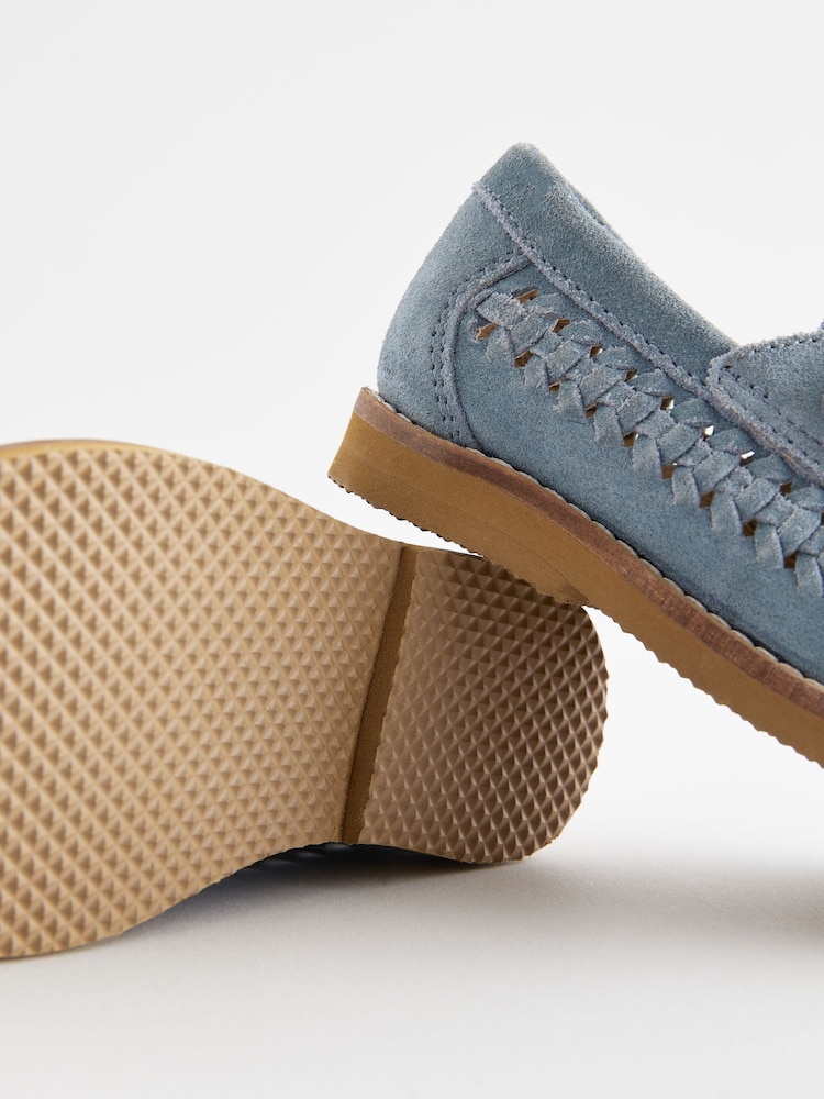Blue Woven Loafers - Image 5 of 5