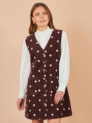 Yumi кестеленген Daisy Пинафор көйлегі - 5суретінің 1 суреті