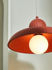 MADE.COM Terracotta Eliya Pendant Ceiling Light - Image 2 of 3