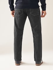 Black Single Straight Fit Classic Stretch Jeans - Image 2 of 10