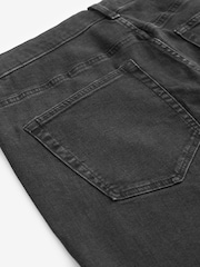 Black Single Straight Fit Classic Stretch Jeans - Image 7 of 10