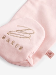 Baker by Ted Baker 2 Piece 100% Cotton Printed Sleepsuit & Hat Set - Image 14 of 14