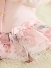 Baker by Ted Baker 2 Piece 100% Cotton Printed Sleepsuit & Hat Set - Image 9 of 14