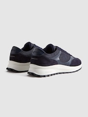 Unseen Suede Leather Plemont Trainers - Image 4 of 5