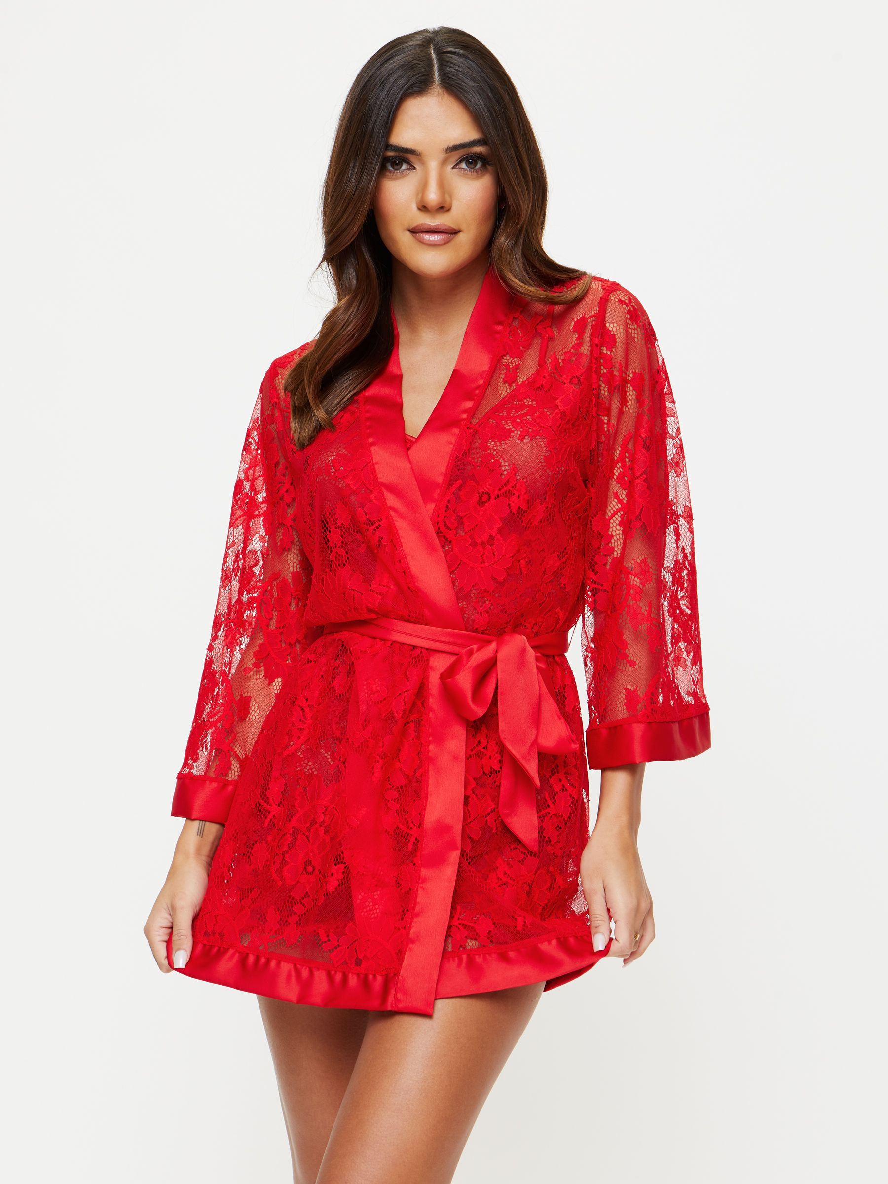 Buy Ann Summers Red The Dark Hours Robe Dressing Gown from the Next UK ...