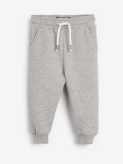 Blue/Grey/Navy Soft Touch Joggers 3 Pack (3mths-7yrs) - Image 3 of 6