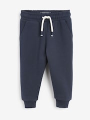 Blue/Grey/Navy Soft Touch Joggers 3 Pack (3mths-7yrs) - Image 4 of 6