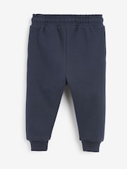 Blue/Grey/Navy Soft Touch Joggers 3 Pack (3mths-7yrs) - Image 5 of 6
