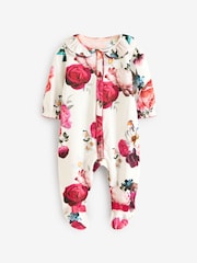Baker by Ted Baker 100% Cotton Sleepsuits 3 Pack - Image 5 of 7