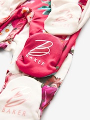 Baker by Ted Baker 100% Cotton Sleepsuits 3 Pack - Image 7 of 7