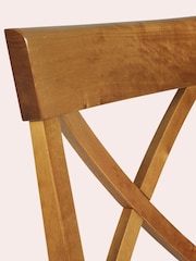 Laura Ashley Set of 2 Honey Gold Balmoral Dining Chairs - Image 4 of 4