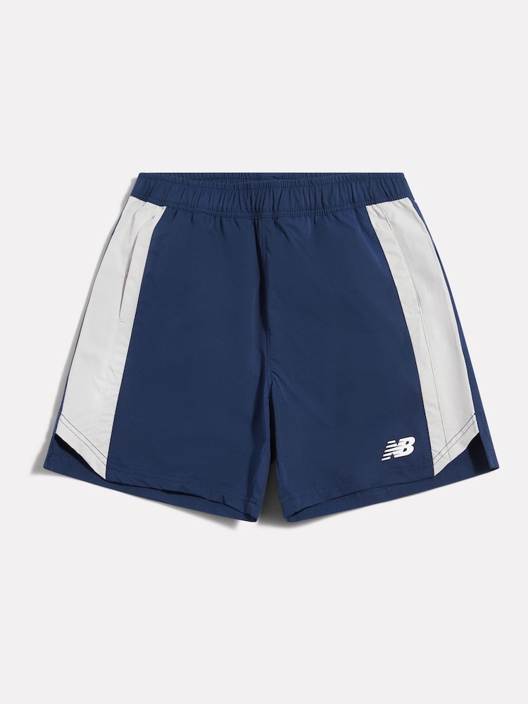 New Balance Blue Athletics Shorts - Image 1 of 3