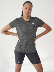 Under Armour Black Tech Twist Crew Neck T-Shirt - Image 1 of 7