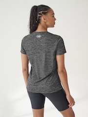 Under Armour Black Tech Twist Crew Neck T-Shirt - Image 3 of 7