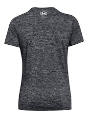 Under Armour Black Tech Twist Crew Neck T-Shirt - Image 7 of 7