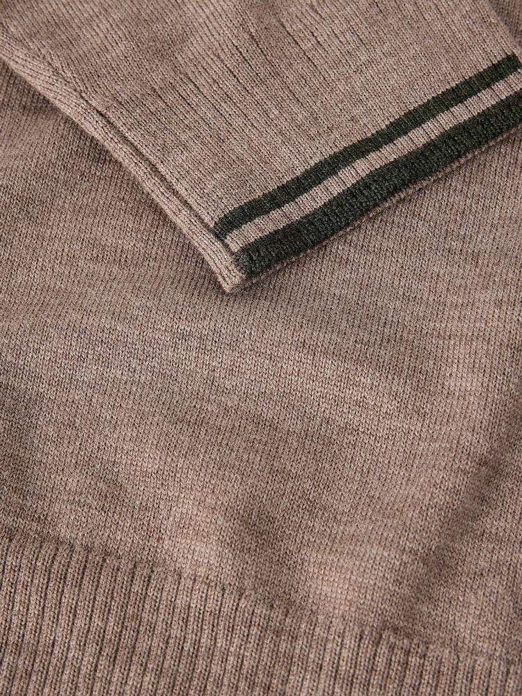 White Stuff Conway merino džemperis ar apkakli - Attēls 6 no 6