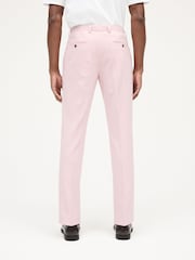 Pink Slim Fit Motionflex Stretch Suit Trousers - Image 2 of 9