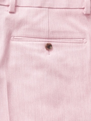 Pink Slim Fit Motionflex Stretch Suit Trousers - Image 7 of 9