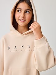 Oversized Back Print Logo Hoodie - Image 6 of 13