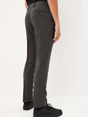 Grey Skinny Machine Washable Plain Front Smart Trousers - Image 5 of 7