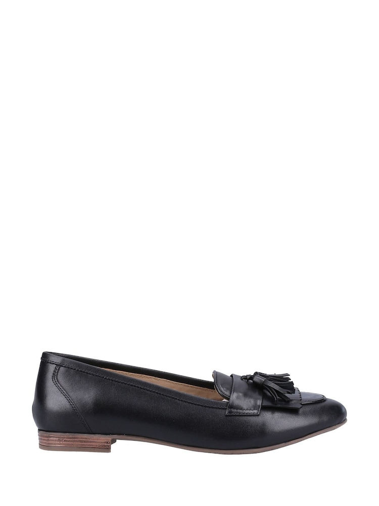Negro - Mocasines de cuero con borlas Marissa de Hush Puppies - Imagen 1 de 4 Negro - Mocasines de cuero con borlas Marissa de Hush Puppies - Imagen 1 de 4