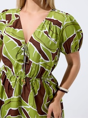 Yours Curve Green Limited Mini Dress - Image 4 of 5