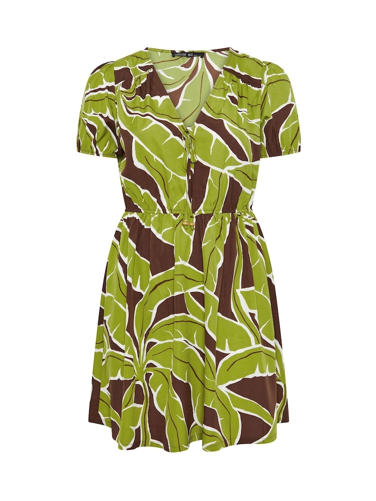 Yours Curve Green Limited Mini Dress - Image 5 of 5 Yours Curve Green Limited Mini Dress - Image 5 of 5
