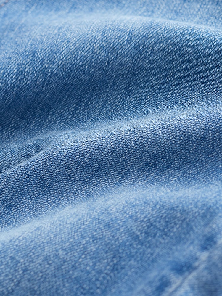 Mittelblau - Kuschelige gebürstete Slim Jeans - Bild 10 von 10 Mittelblau - Kuschelige gebürstete Slim Jeans - Bild 10 von 10