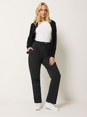 M&Co Black Straight Leg Joggers - Image 3 of 6