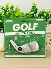 Gift Republic Silver Golf Multi-Tool - 7-in-1 Golfers’ Gadget - Image 1 of 3