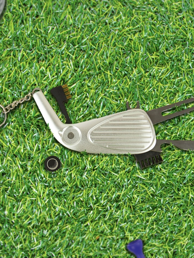 Gift Republic Silver Golf Multi-Tool - 7-in-1 Golfers’ Gadget - Image 2 of 3 Gift Republic Silver Golf Multi-Tool - 7-in-1 Golfers’ Gadget - Image 2 of 3