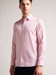 Ted Baker Mini Pink Willet Pl Long Sleeves Geo Shirt - Image 1 of 5