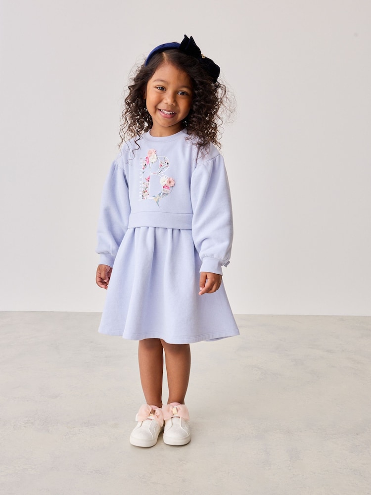 Baker by Ted Baker Lilac Purple Sweat Dress - Image 1 of 1
