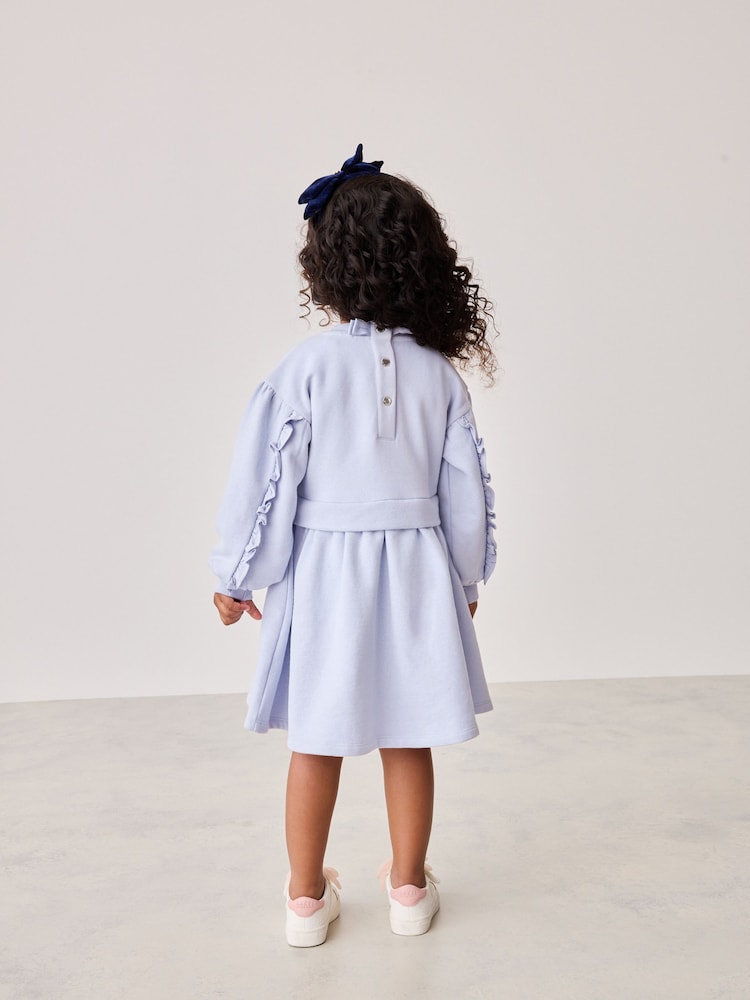Baker by Ted Baker Lilac Purple Sweat Dress - Image 2 of 10
