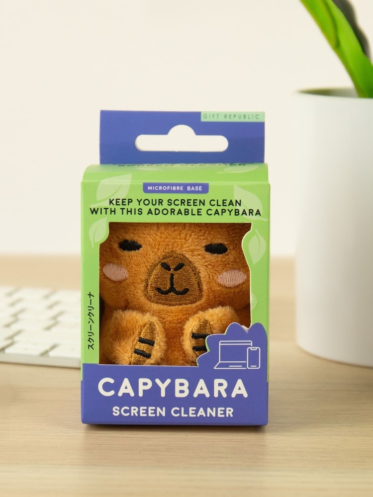Gift Republic Brown Screen Cleaner Buddy - Capybara - Image 4 of 4 Gift Republic Brown Screen Cleaner Buddy - Capybara - Image 4 of 4