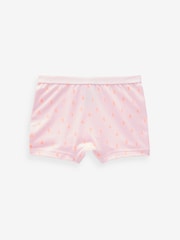 Pink/Orange Short Briefs 5 Pack (2-16yrs) - Image 4 of 8