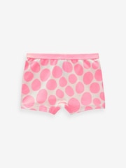 Pink/Orange Short Briefs 5 Pack (2-16yrs) - Image 6 of 8