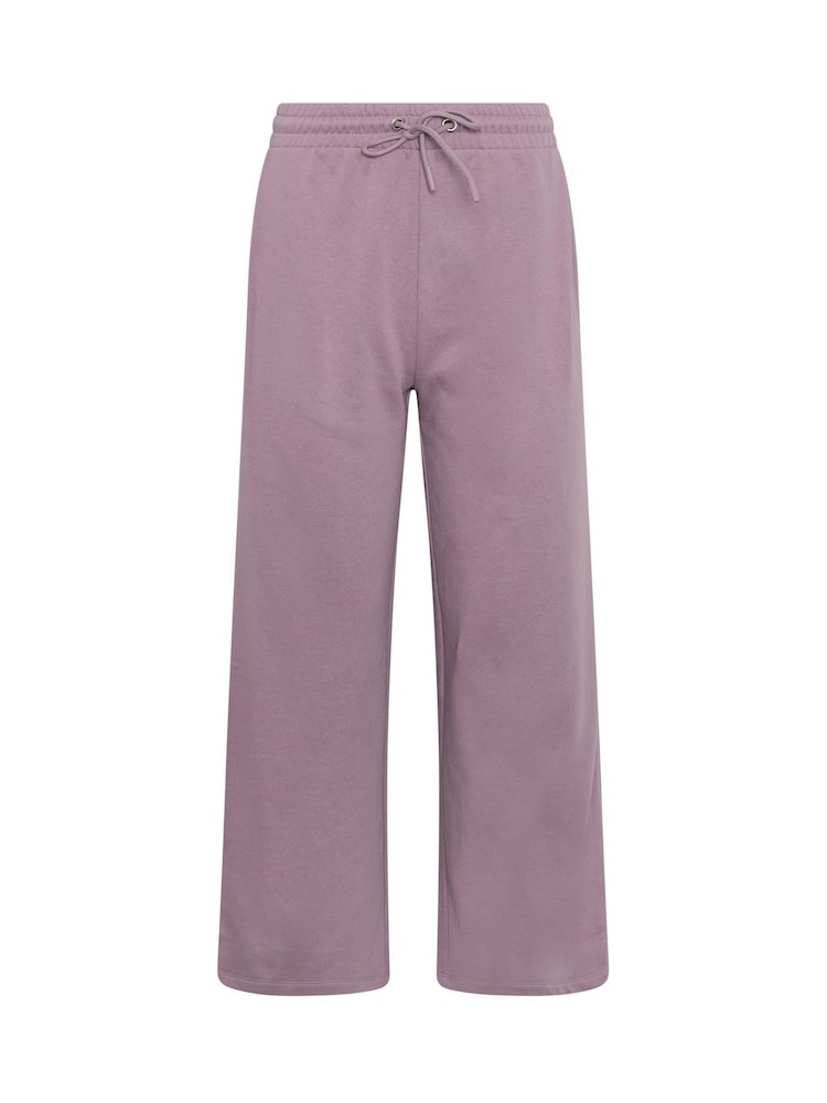 M&Co Purple Petite Wide Leg Joggers - Image 5 of 5 M&Co Purple Petite Wide Leg Joggers - Image 5 of 5