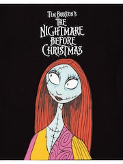 Vanilla Underground Black Womans Disney The Nightmare Before Christmas Multicoloured Long Sleeve Long Leg 100% Cotton Pyjamas Set - Image 5 of 6