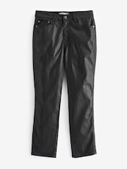 Black Coated Mom Jeans - Image 5 of 6
