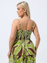 Yours Curve Green Limited Vest - Image 4 of 6