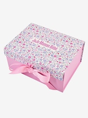 JoJo Maman Bébé Pink Ditsy Small Gift Box - Image 2 of 2