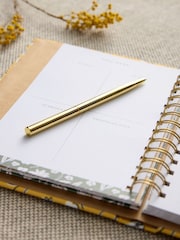 Mustard Yellow Floral A5 Daily Planner - Image 2 of 5