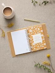 Mustard Yellow Floral A5 Daily Planner - Image 3 of 5